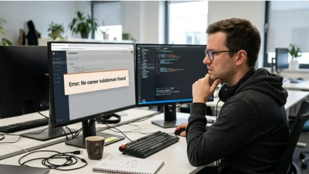 keine karriere-subdomain gefunden